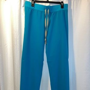 Figs Teal Livingston Basic TALL Scrub Pants (MEDIUM TALL)